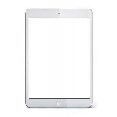 Replacement Front Glass For Apple Ipad Mini 3 Wifi 16gb Silver By - Maxbhi.com