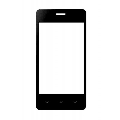 Replacement Front Glass For Tmax Butterfly Blue By - Maxbhi.com