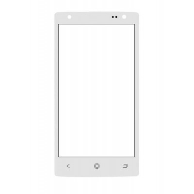 Replacement Front Glass For Acer Liquid E3 E380 White By - Maxbhi.com