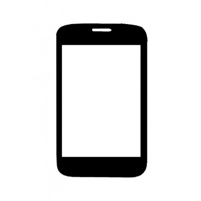 Replacement Front Glass For Celkon Campus Nova A352e Black By - Maxbhi.com