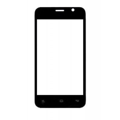 Replacement Front Glass For Gionee Pioneer P2s Black By - Maxbhi.com