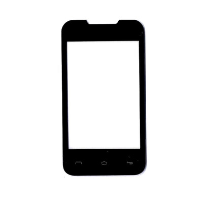 Replacement Front Glass For Gionee T520 Black By - Maxbhi.com