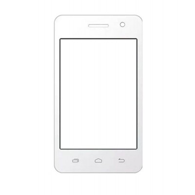 Replacement Front Glass For Intex Aqua P3 White By - Maxbhi.com