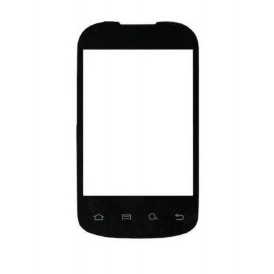 Replacement Front Glass For Karbonn K60 Black By - Maxbhi.com