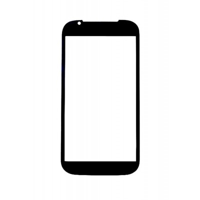 Replacement Front Glass For Micromax Canvas A100 White By - Maxbhi.com