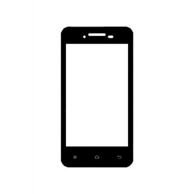 Replacement Front Glass For Onida I4 Grey By - Maxbhi.com