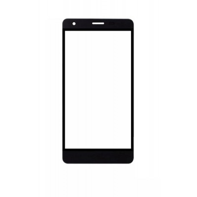 Replacement Front Glass For Oukitel K6000 Black By - Maxbhi.com