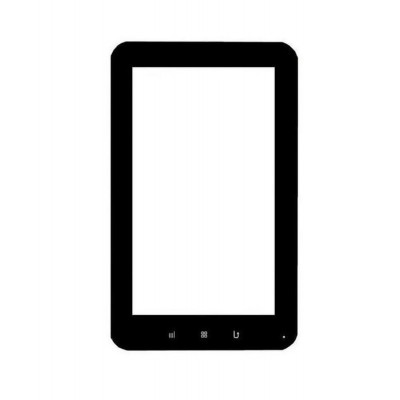 Replacement Front Glass For Swipe 3d Life Tab X74 3d Black By - Maxbhi.com