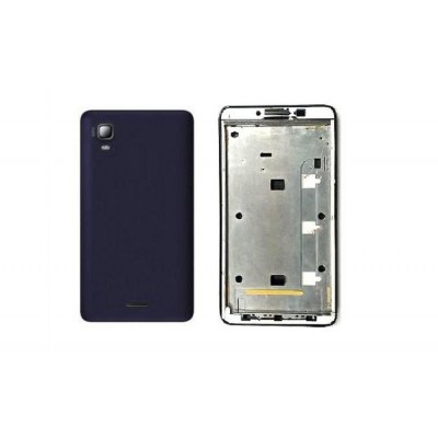 Full Body Housing For Micromax A102 Canvas Doodle 3 Blue - Maxbhi Com