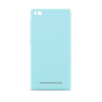 Back Panel Cover For Xiaomi Mi4i Blue - Maxbhi Com