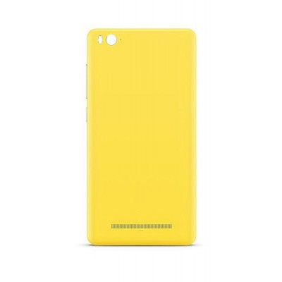 Back Panel Cover For Xiaomi Mi4i 32gb Yellow - Maxbhi.com