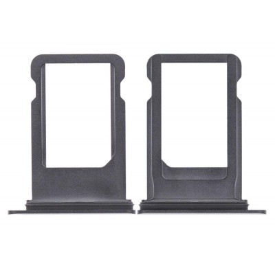 SIM Card Holder Tray for Apple iPhone 8 256GB - Grey