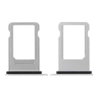 SIM Card Holder Tray for Apple iPhone 8 Plus 256GB - Silver