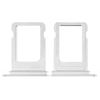 SIM Card Holder Tray for Apple iPhone X 256GB - Silver