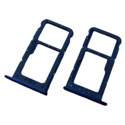 Sim Card Holder Tray For Honor 9i Blue - Maxbhi Com