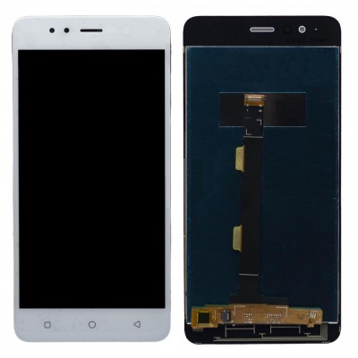 Lcd With Touch Screen For Infocus Turbo 5 White By - Maxbhi Com