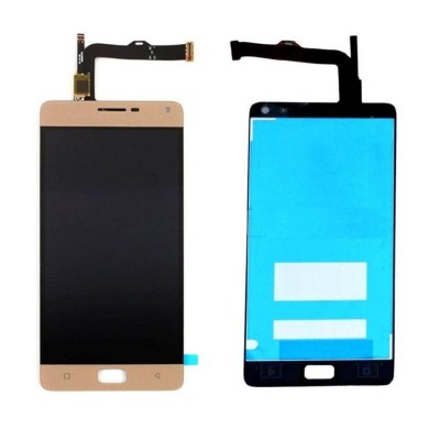 Lcd With Touch Screen For Lenovo Vibe P1 Gold By - Maxbhi Com