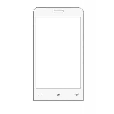 Replacement Front Glass For Garminasus Nuvifone M10 White By - Maxbhi.com