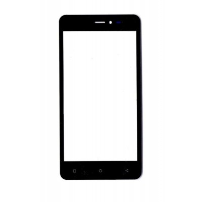 Replacement Front Glass For Gionee Pioneer P5w Black By - Maxbhi.com