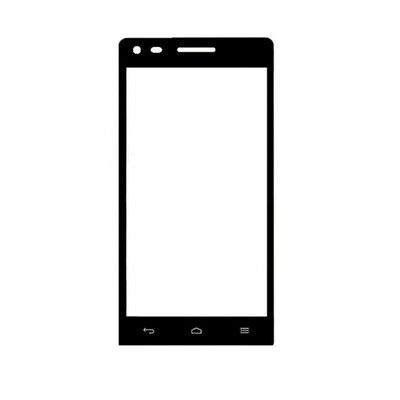Replacement Front Glass For Huawei Ascend G6 4g Black By - Maxbhi.com