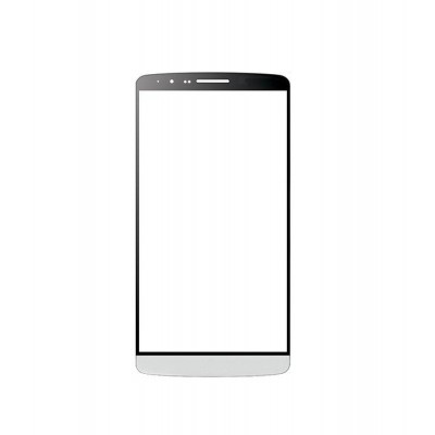 Replacement Front Glass For Lg G Vista D631 White By - Maxbhi.com