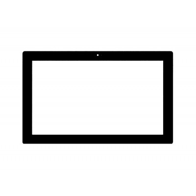 Replacement Front Glass For Microsoft Surface 2 Black By - Maxbhi.com