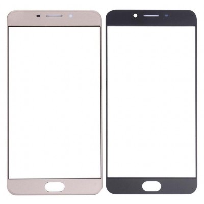 Replacement Front Glass For Oppo R9 Gold By - Maxbhi Com