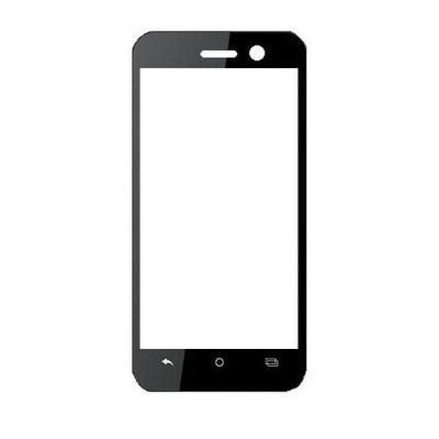 Replacement Front Glass For Reach Cogent Red By - Maxbhi.com
