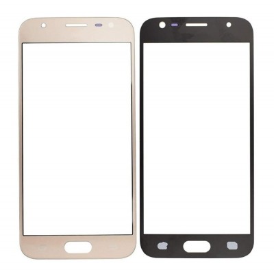 Replacement Front Glass For Samsung Galaxy J3 2017 Gold By - Maxbhi Com
