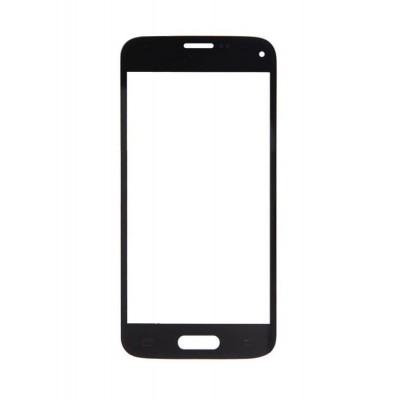 Replacement Front Glass For Samsung Galaxy S4 Mini Plus I9195i Black By - Maxbhi.com