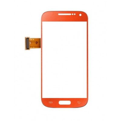 Touch Screen Digitizer For Samsung I9192 Galaxy S4 Mini With Dual Sim Orange By - Maxbhi.com