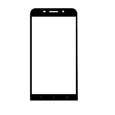 Replacement Front Glass For Asus Zenfone Max 2016 Orange By - Maxbhi.com