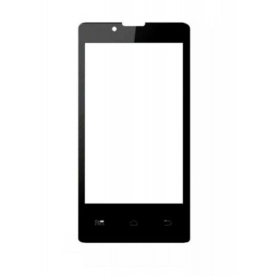 Replacement Front Glass For Bq E1 Black By - Maxbhi.com