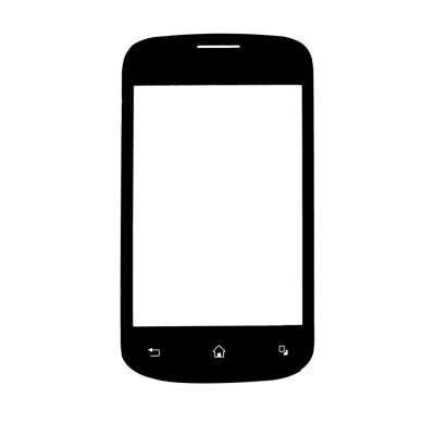 Replacement Front Glass For Celkon A75 White By - Maxbhi.com
