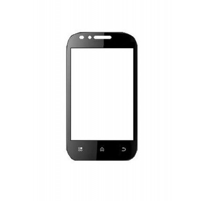 Replacement Front Glass For Celkon A89 Black By - Maxbhi.com