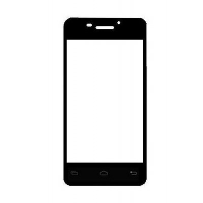 Replacement Front Glass For Celkon Campus Buddy A404 White By - Maxbhi.com