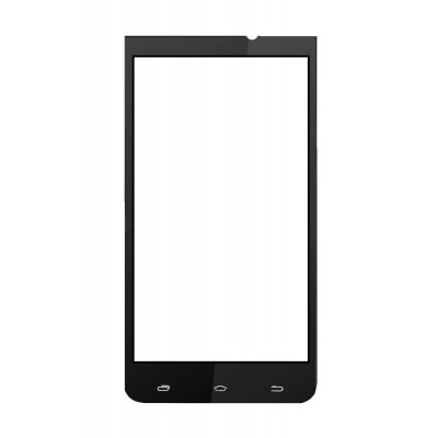 Replacement Front Glass For Gigabyte Gsmart Arty A3 Black By - Maxbhi.com
