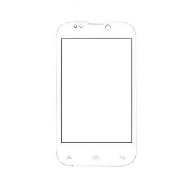 Replacement Front Glass For Gionee Ctrl V2 White By - Maxbhi.com