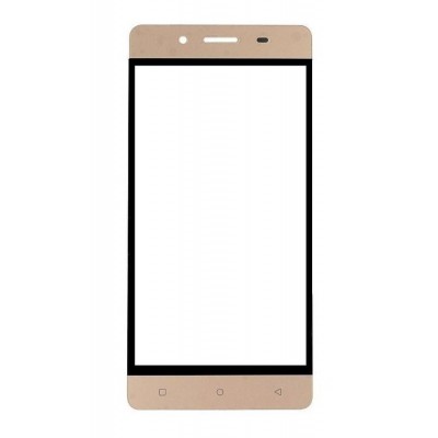 Replacement Front Glass For Gionee Marathon M5 Mini Gold By - Maxbhi.com
