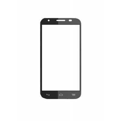 Replacement Front Glass For Idea Ultra Plus Black By - Maxbhi.com