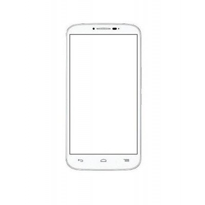 Replacement Front Glass For Idea Ultra Plus White By - Maxbhi.com