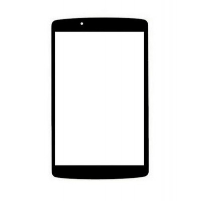 Replacement Front Glass For Lg G Pad 8.0 V480 Black By - Maxbhi.com