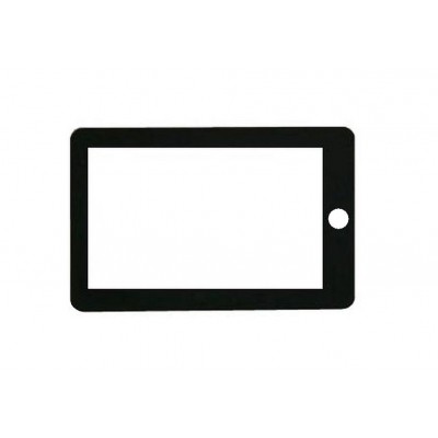 Replacement Front Glass For Maxtouuch 7 Inch Android 2.2 Tablet Pc Black By - Maxbhi.com
