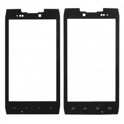 Replacement Front Glass For Motorola Droid Razr Hd Xt926 Black By - Maxbhi Com