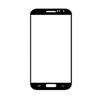 Replacement Front Glass For Obi S500 Black By - Maxbhi.com