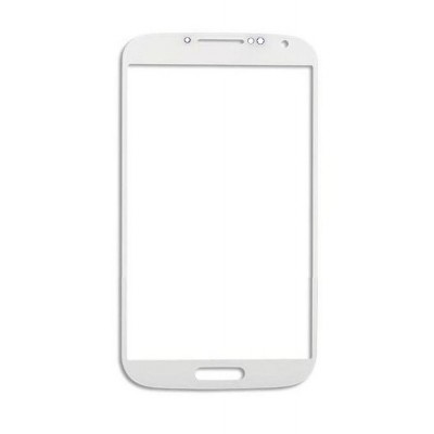 Replacement Front Glass For Samsung Galaxy S4 Cdma White By - Maxbhi.com