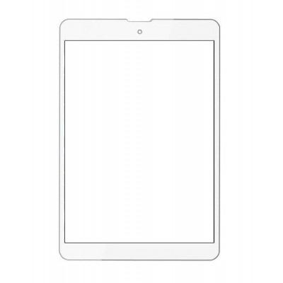 Replacement Front Glass For Swipe Mtv Slate White By - Maxbhi.com