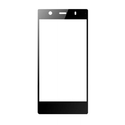 Replacement Front Glass For Videocon Infinium Black By - Maxbhi.com