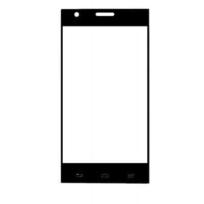 Replacement Front Glass For Zte Star 1 Black By - Maxbhi.com