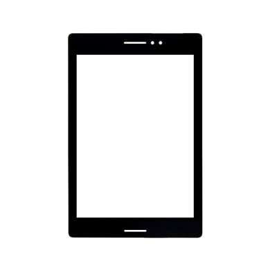 Replacement Front Glass For Asus Zenpad S 8.0 Black By - Maxbhi.com